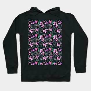 Watercolour Floral Pattern Hoodie